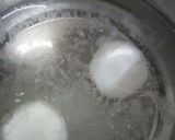 A picture of step 5 of Mohan bhog.
