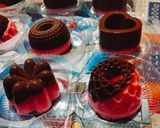 Foto langkah ke 6 dari resep 289. Puding Lapis Coklat.