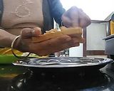 A picture of step 1 of Cheese Spread Sandwich.
