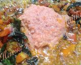 A picture of step 5 of Tomato onion in spicy gravy.