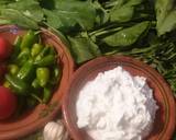 Punjabi saag with makia ki roti recipe step 1 photo