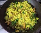 A picture of step 6 of Lemon Rice / SouthIndian Chitranna Rice.