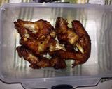 A picture of step 3 of Fry stewed chicken.
