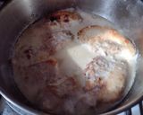 Foto del paso 8 de la receta: Pollo con crema de verdeo y papas españolas de Bigote Cocina