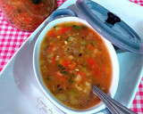 Foto del paso 8 de la receta: Salsa semi picante de pimientos asados y berenjenas