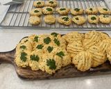 A picture of step 3 of Dried Shrimp Cookies.