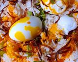 A picture of step 13 of Kolkata Style Chicken Egg Dum Biryani.