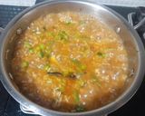 A picture of step 3 of Kerala style pulav.