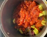 A picture of step 4 of Roasted Tomato Soup.