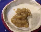 Une image de l'étape 4 de Tarte pommes prunes (pâte brisée épeautre orange).