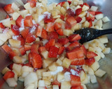 Foto del paso 1 de la receta: Crumble de frutas con helado de avellanas