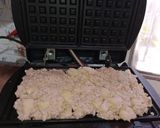 Foto del paso 2 de la receta: Waffles de avena y manzana
