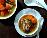 A picture of step 5 of Chicken Soup.