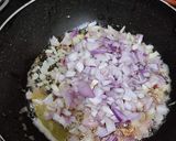A picture of step 3 of Dry Matar Mushroom.