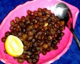 A picture of step 3 of Chana masala.