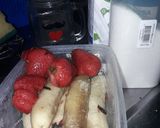 Foto del paso 1 de la receta: Batido de frutilla banana y chía