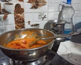 A picture of step 7 of Butter paneer Masala.