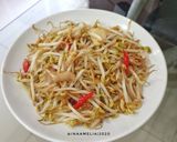 Foto langkah ke 4 dari resep Tumis Tauge dan Teri.