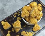 Gambar langkah 8 resipi Biskut Conflakes Madu.