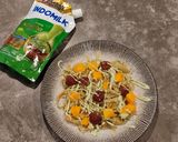 Foto langkah ke 7 dari resep Mango Matcha Crepe Spaghetti.