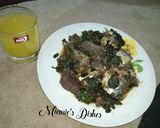 A picture of step 8 of Liver, Kidney and Sardine pepper soup.