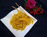 A picture of step 7 of Chicken n mix vegetables Chowmein 😋👍.
