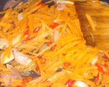 Foto langkah ke 4 dari resep Tumis Buncis Wortel.
