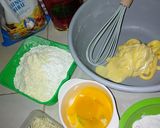 Foto langkah ke 1 dari resep Putri salju keju rainbow.