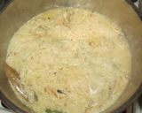 A picture of step 8 of Chicken Yakhni Pulao.