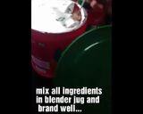 A picture of step 2 of Watermelon tang juice 🍋🍉🥭.