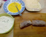 Sült káposztával töltött rántott szelet recept fázis 2 fotója