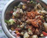A picture of step 6 of Pasta mix vegetables salad.