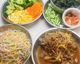 韓式彩虹蔬菜拌麵的食譜步驟3照片