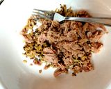 A picture of step 1 of My Tuna, Cucumber & Wholegrain Rice 😘.