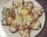 Hình bước làm 5 của món Cá hấp chanh