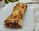 Cukkini alapú húsos durum recept fázis 8 fotója