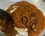 A picture of step 2 of Moongphali Chikki (peanut brittle).