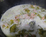 Foto del paso 8 de la receta: Tagliatelle con brócoli y salmón a la nata