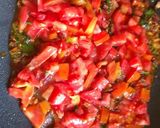 A picture of step 3 of Sticky orange wings.