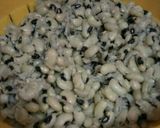 A picture of step 1 of Lobiya chaat.