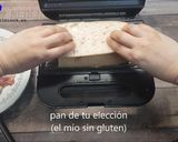 Foto del paso 3 de la receta: Bocadillo en sandwichera