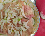 Foto del paso 5 de la receta: Ensalada de calabacín y brevas con jamón