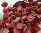 Foto del paso 3 de la receta: Botana de salchichas para Sábado de box 👊