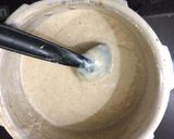 A picture of step 1 of Cappuccino flavour Chocolate custard shake.