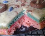 A picture of step 9 of Chocolate Land Cake.