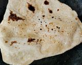 A picture of step 6 of Triangle paratha.