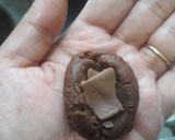 A picture of step 3 of Chocolate coffee bean cookie.