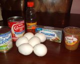 A picture of step 1 of Coconut Flan Napolitano (No Oven Needed).