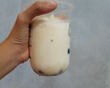 Foto langkah ke 5 dari resep Ice boba dancow with cream. #part 3 cream.
