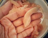 A picture of step 1 of Malai Boti Shawarma Roll.